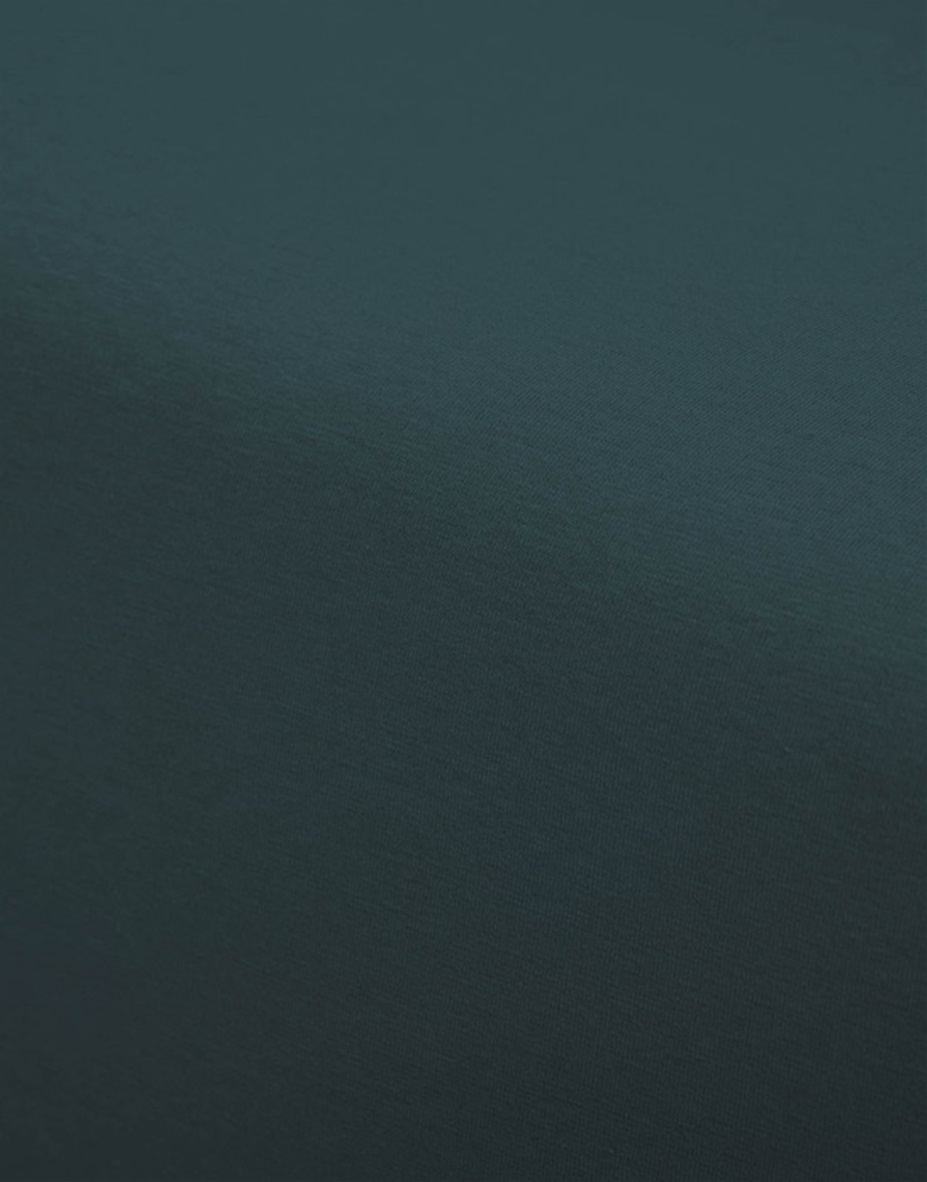 Pine Green fitted sheet jersey 