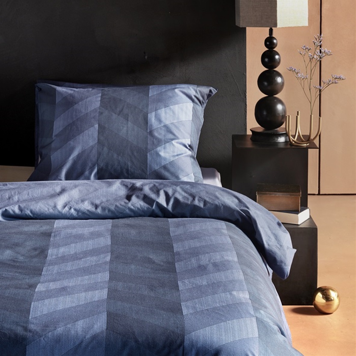 Atomy Graphite duvet cover sateen 