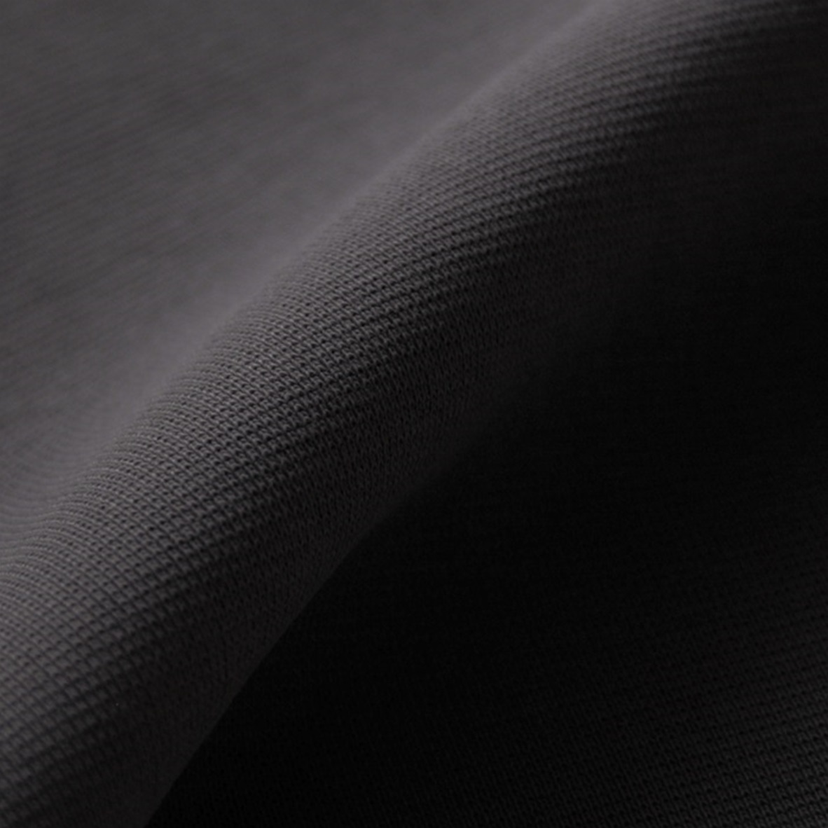 Anthracite wristband fabric 1x1 (with elastane) (SALE) 