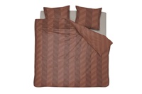 Atomy Brick Red duvet cover sateen