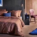 Atomy Brick Red duvet cover sateen 