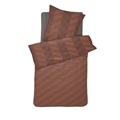 Atomy Brick Red duvet cover sateen German size