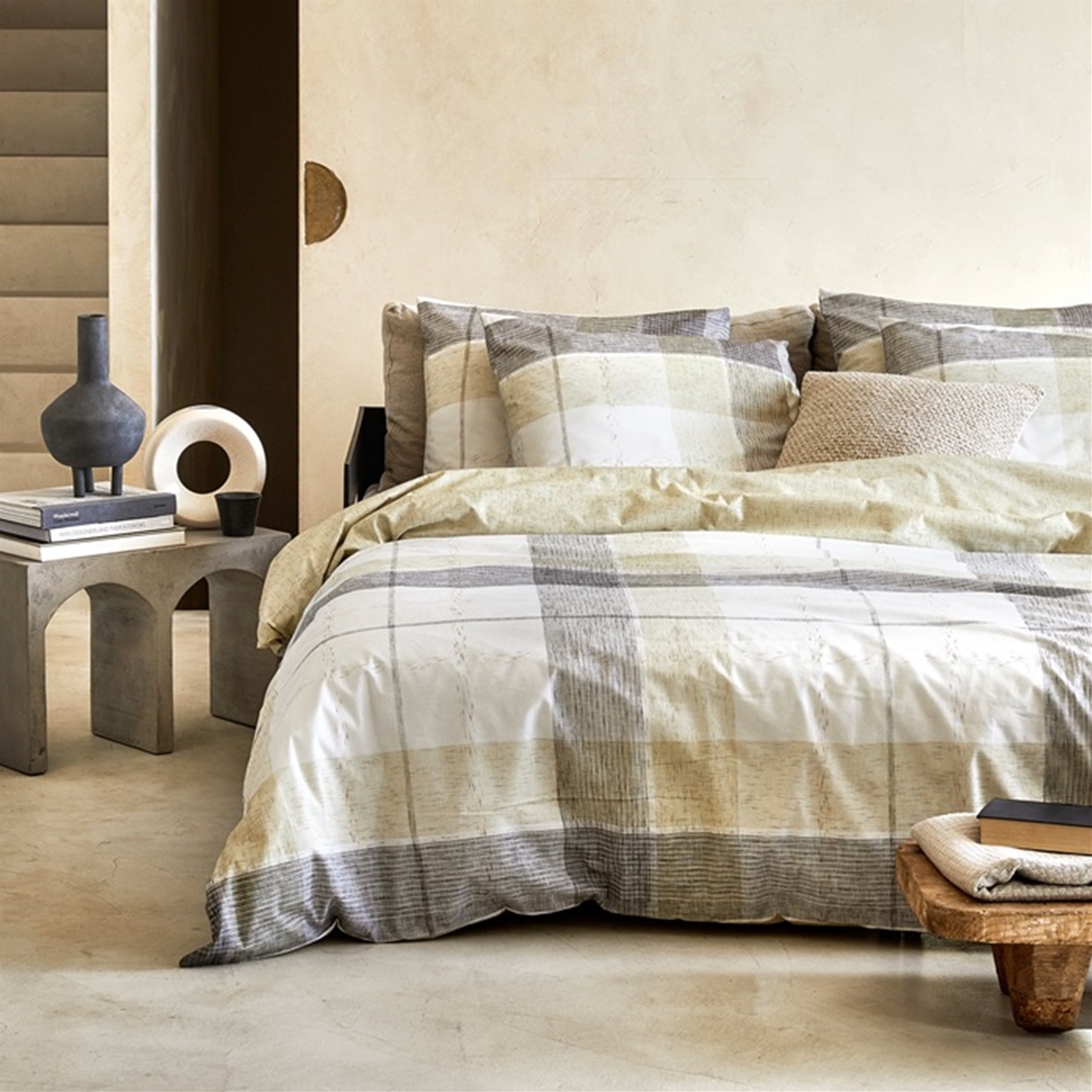 Colos Off-white dekbedovertrek 