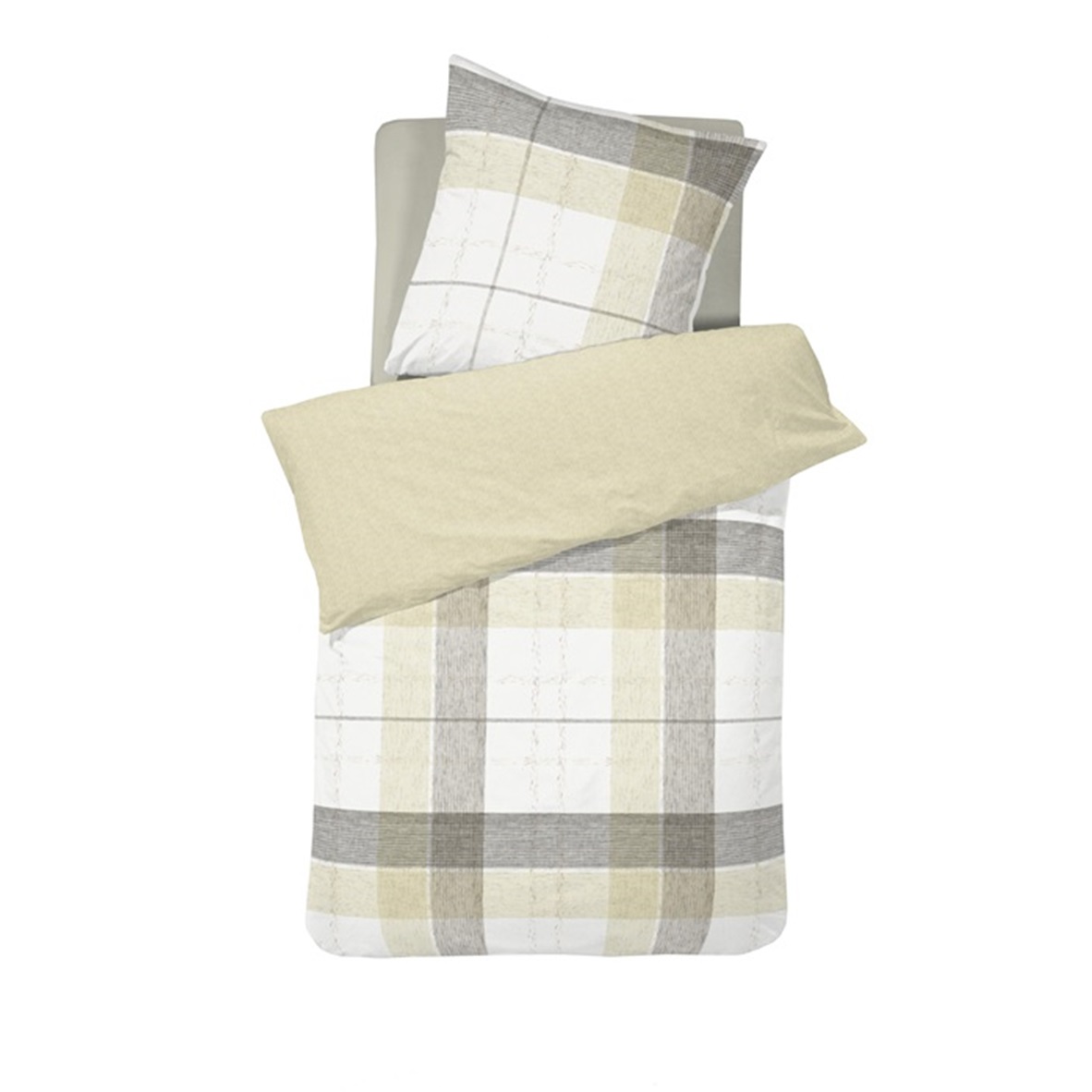 Colos Off-white dekbedovertrek German size