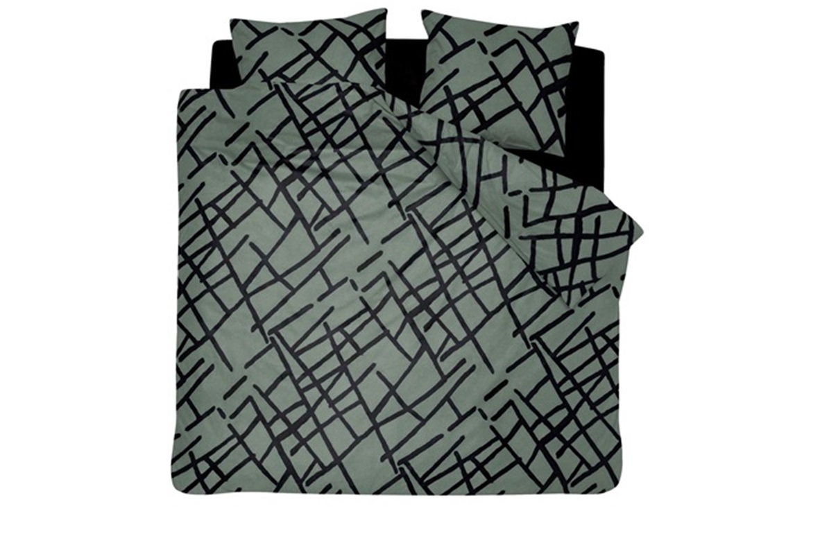 Kline Green duvet cover 