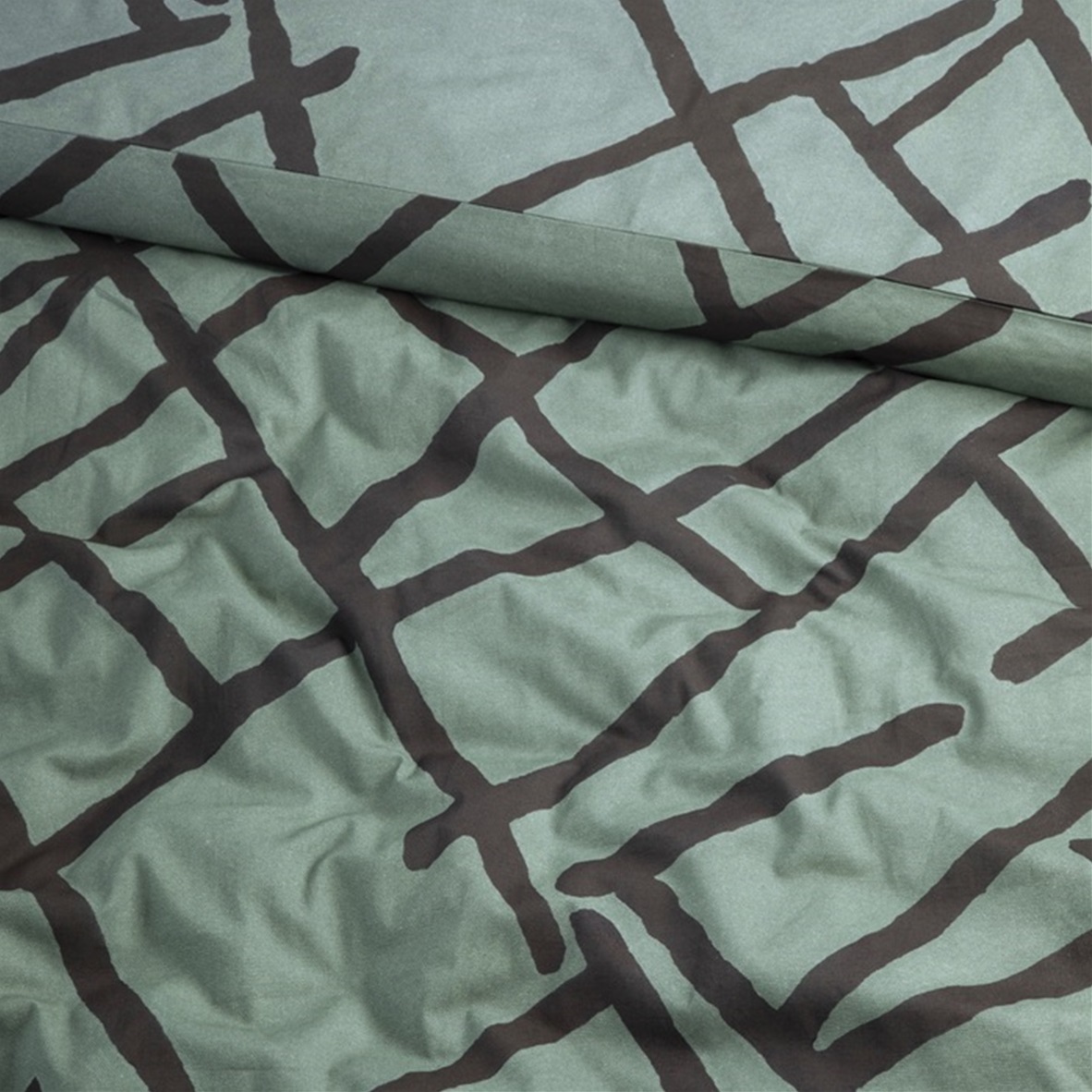 Kline Green duvet cover 