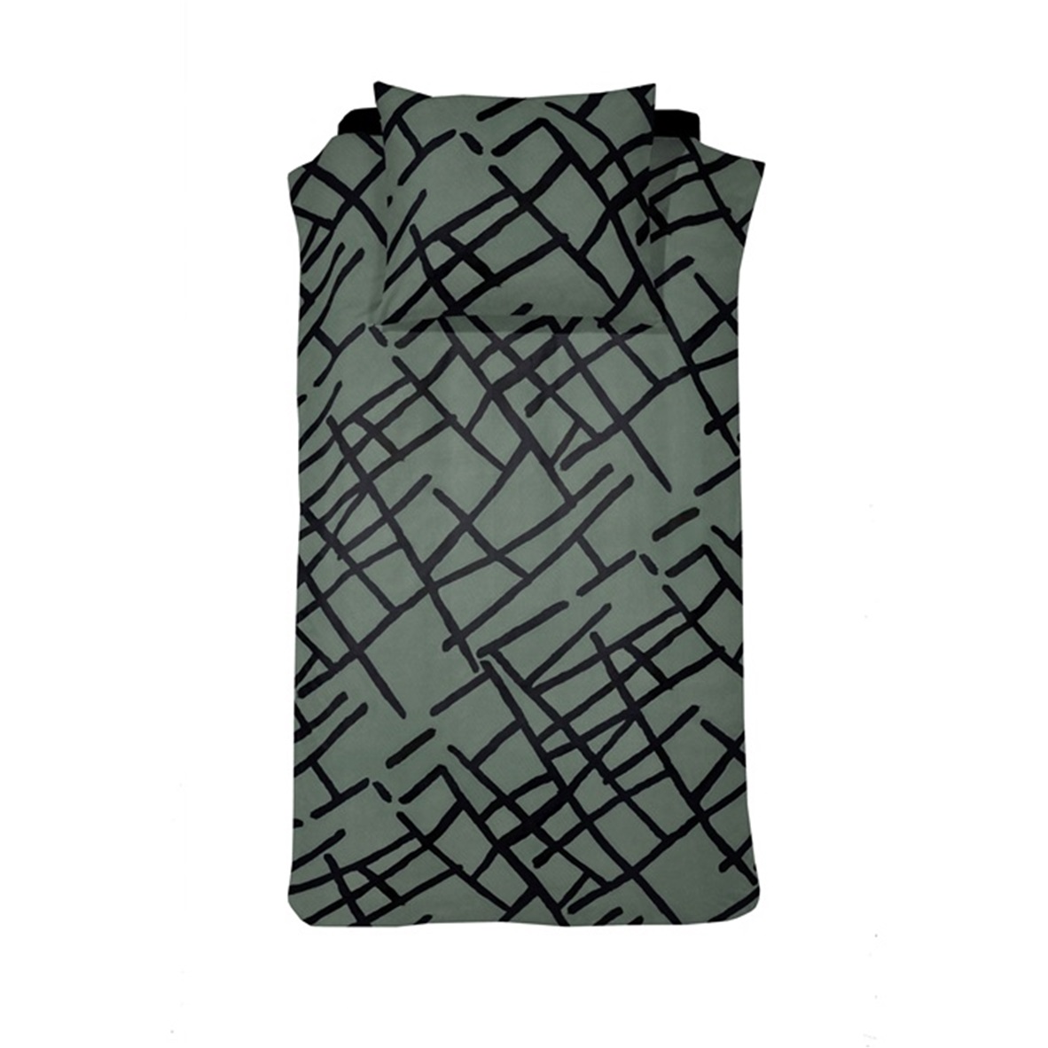 Kline Green duvet cover 