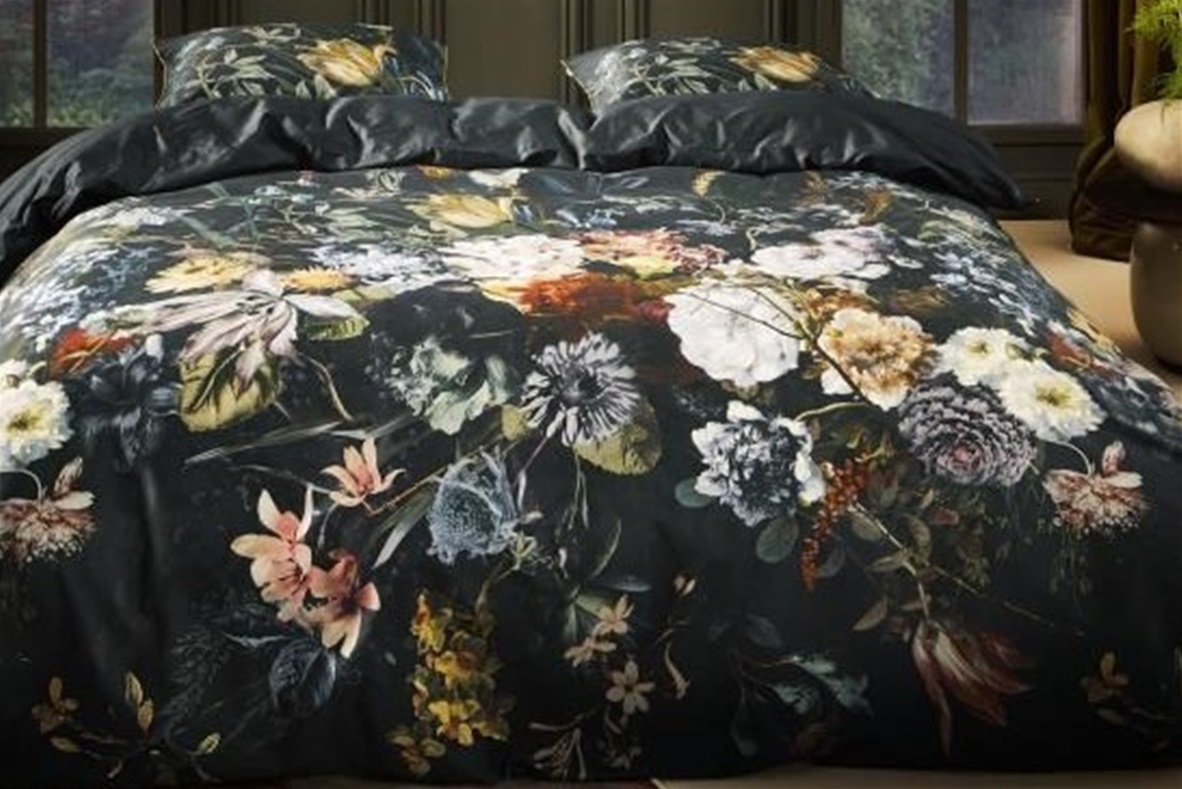 Eleanor Nightblue duvet cover sateen 