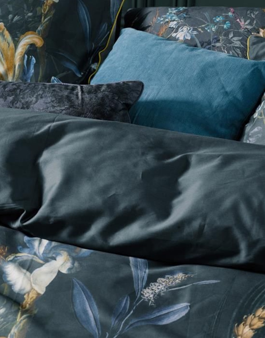 Eleanor Nightblue duvet cover sateen 