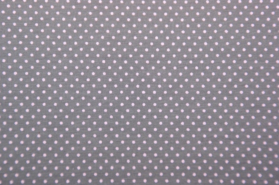 Dots Rosa stretch jersey 