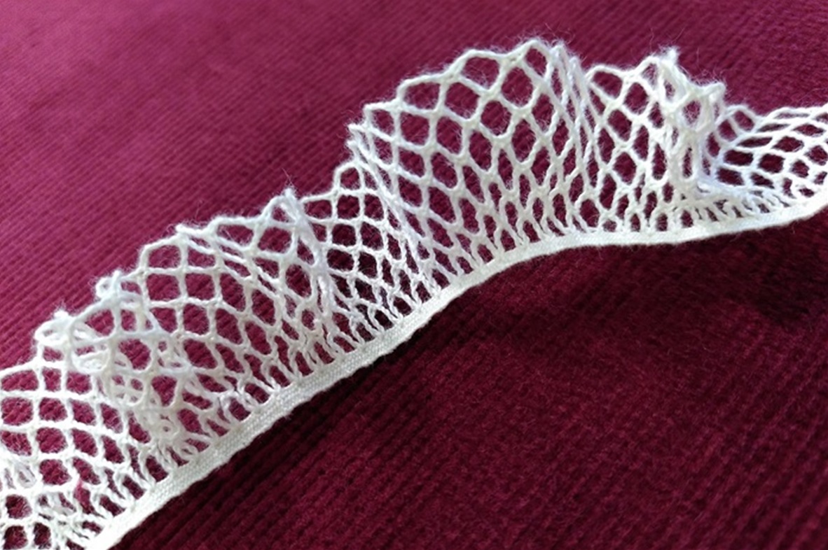 Salou elastisch kant  White