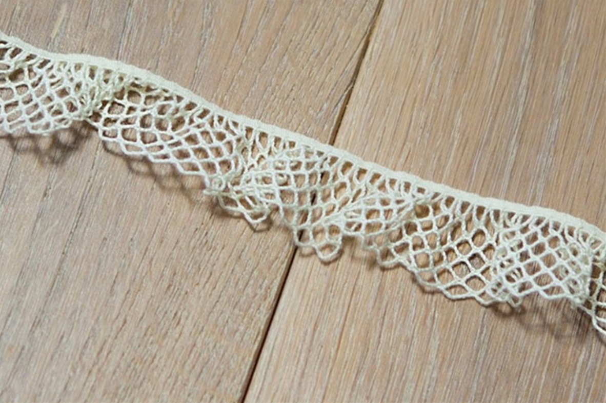 Salou elastisch kant  Natural