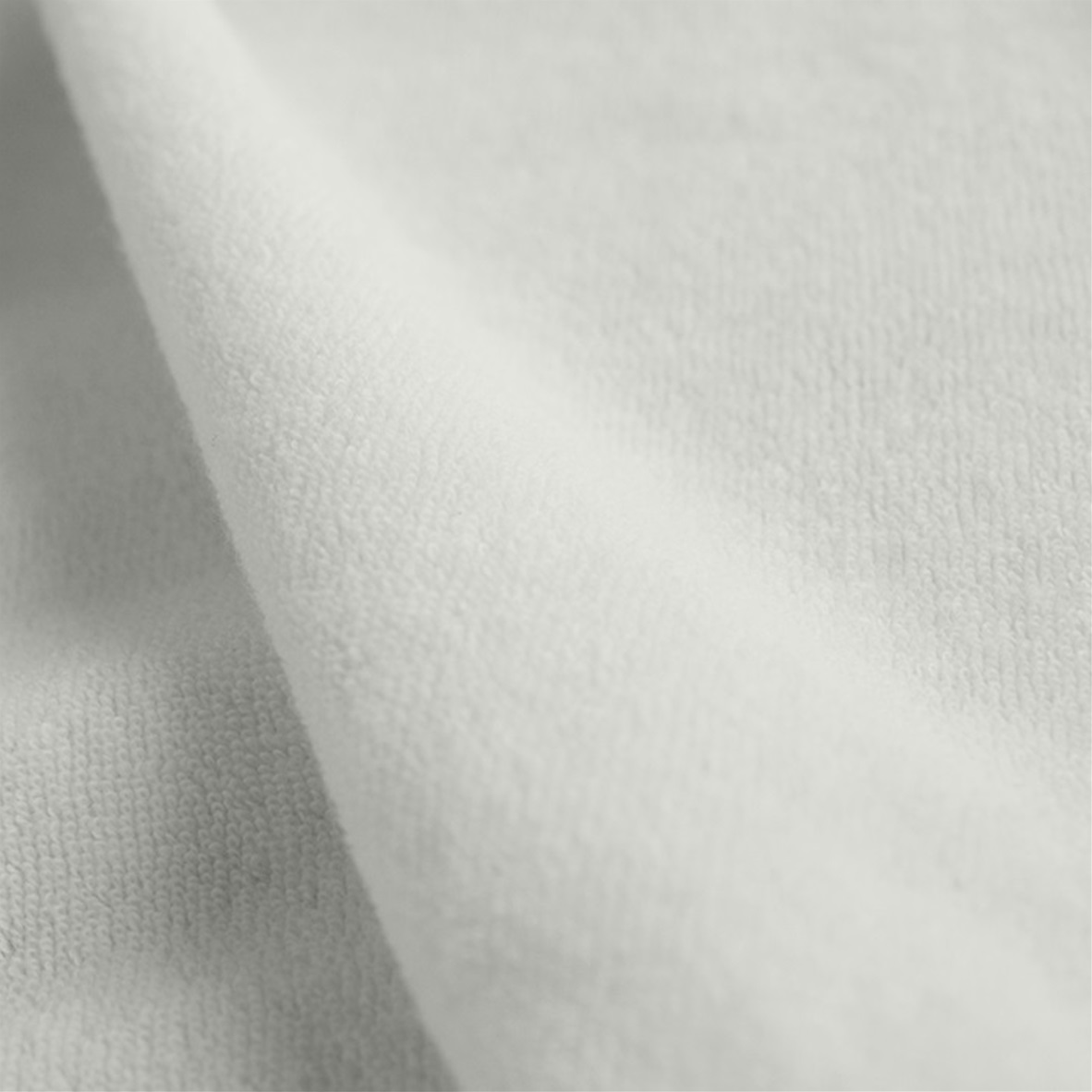 White gebreide badstof (SALE) 