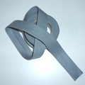 Plain bias binding Monument Grey