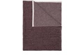 Rivar Aubergine plaid 