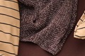 Rivar Aubergine plaid 