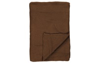 Nordic Knit Toffee Brown plaid