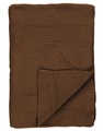 Nordic Knit Toffee Brown plaid 
