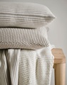 Nordic Knit Oatmeal plaid 