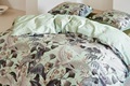 Diem Pistache duvet cover sateen 