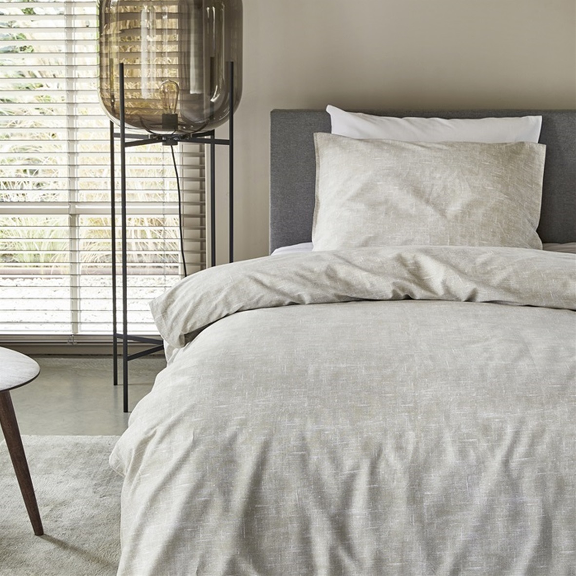 Ebba Natural dekbedovertrek 