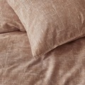 Ebba Terra Cotta duvet cover 