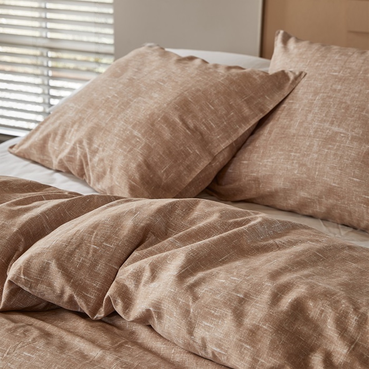 Ebba Terra Cotta duvet cover 