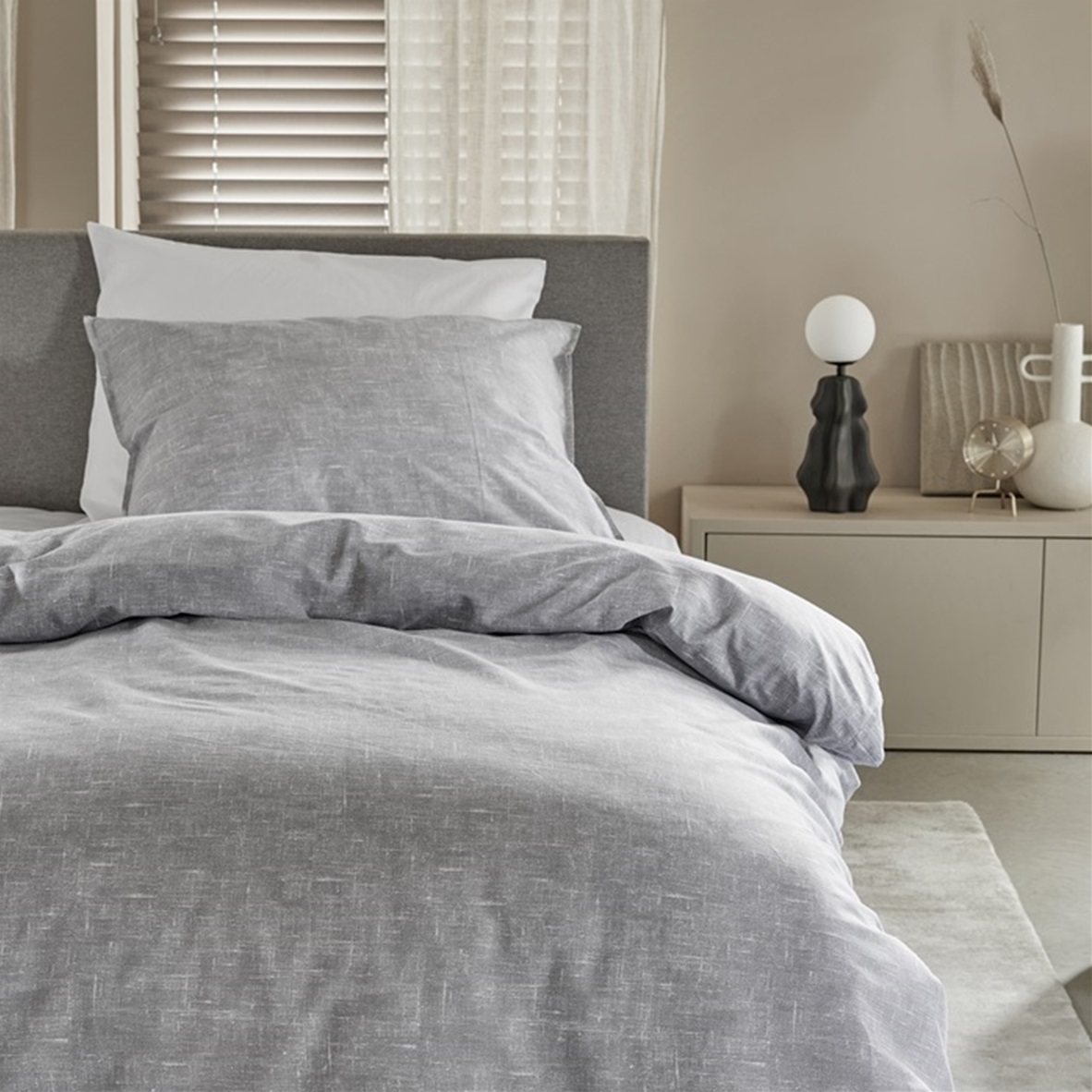 Ebba Grey dekbedovertrek 