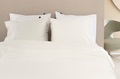 Ivory duvet cover sateen 