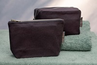 Anthracite Make-up bag rectangle - Small -2