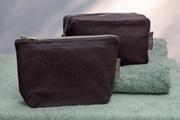 Anthracite Make-up bag rectangle - Small-2
