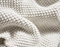 Nordic Knit Off White plaid  