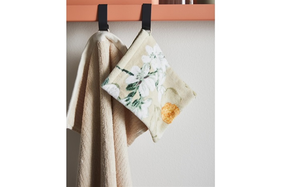 Rosalee Natural bath linen velours (SALE) 