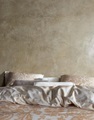 Maere Faded White duvet cover sateen 