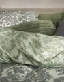 Maere Comforting Green duvet cover sateen 