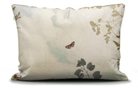 Georgia Beachwood White kussensloop satijn