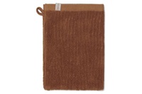 Connect Organic Lines Leather Brown bath linen-2