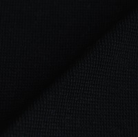Black wristband fabric 1x1 (with elastane)-2
