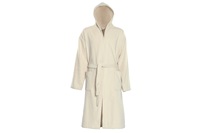 Orlando Ecru bathrobe with hood