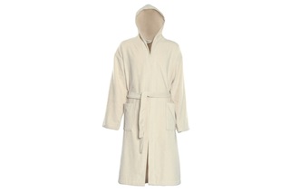 Picture of Orlando Ecru bathrobe with hood