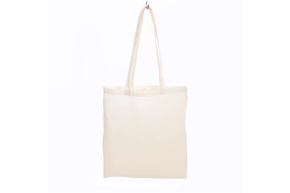 Natural canvas tote 
