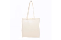 Natural canvas tote