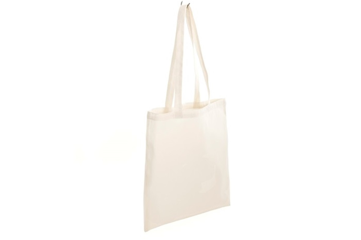 Natural canvas tote 