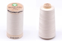 Natural organic sewing thread (undyed)