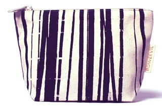 Afbeelding van Make-up tasje klein/etui - Wrapping Stripes (SALE)