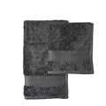 Anthracite basic bath linen 