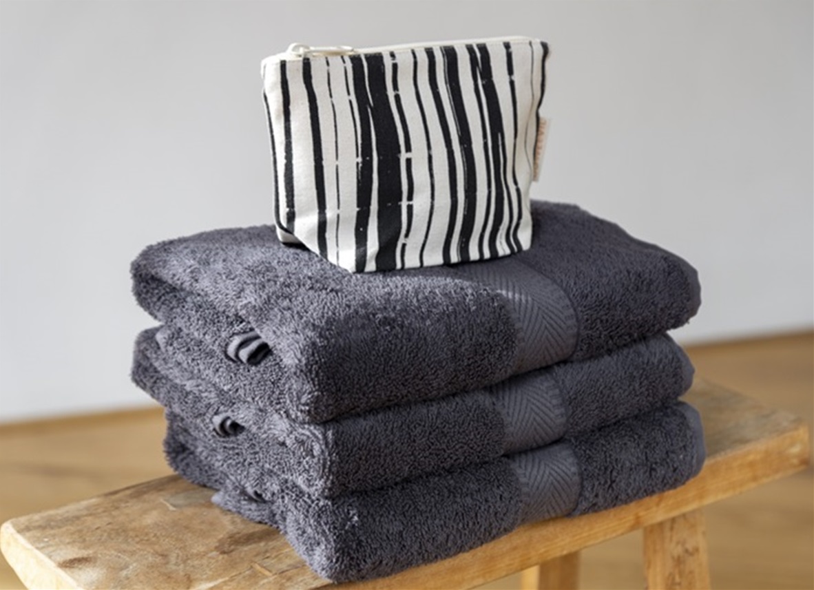 Antraciet basic badgoed 