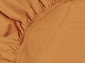 Ochre Yellow hoeslaken percal 