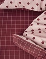Turn over Rose duvet cover percale 