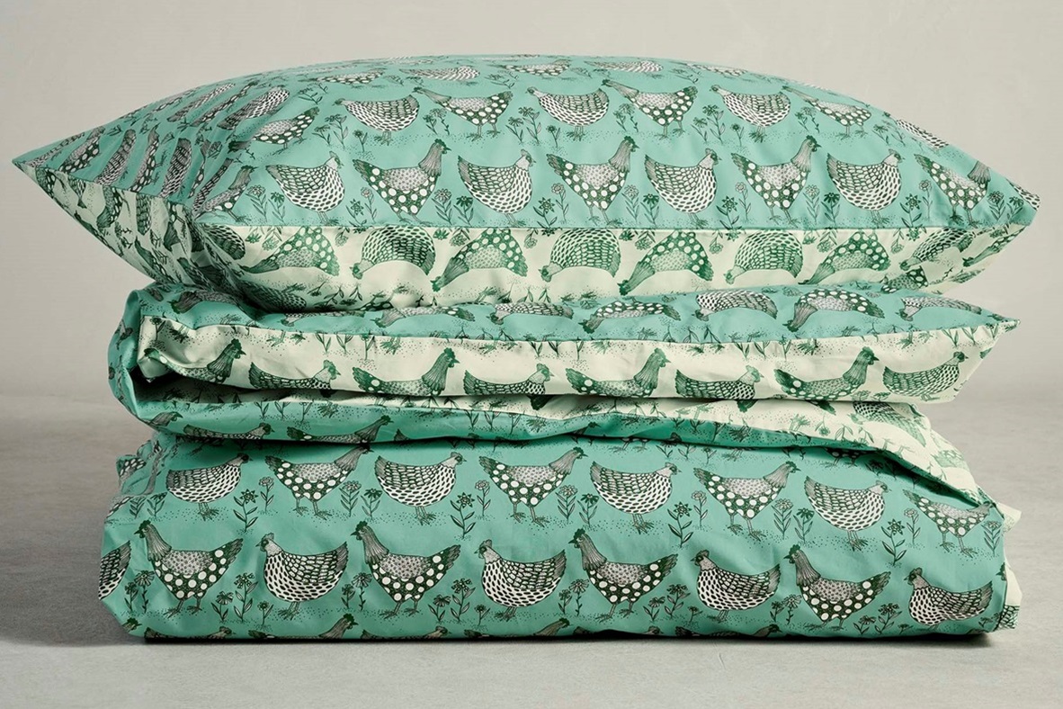 Chicken Run duvet cover percale 